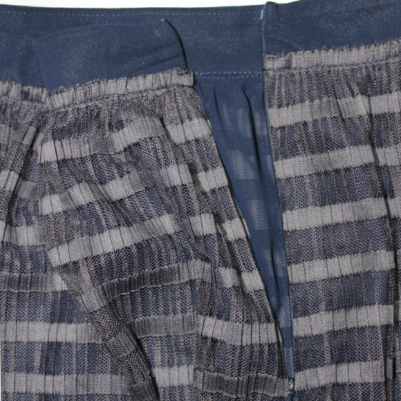 Signature Studio Blue Grey Midi Skirt - Picture 4 of 5